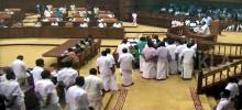 Protest by UDF members in Assembly on Wednesday