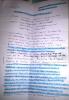 Report of the village officer on petitiion at survey adalat