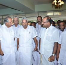 Chief Minister Oommen Chandy in Thrissur on Friday
