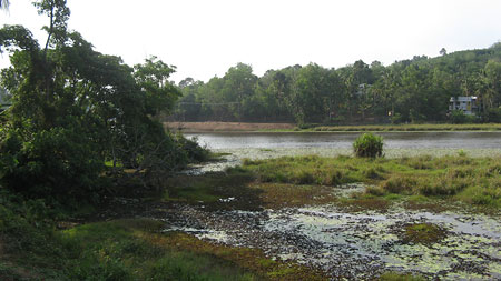 Aruvikkara reservoir near Thiruvananthapuram