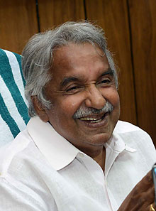 Chief Minister Oommen Chandy