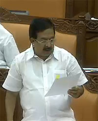 Home Minister Ramesh Chennithala